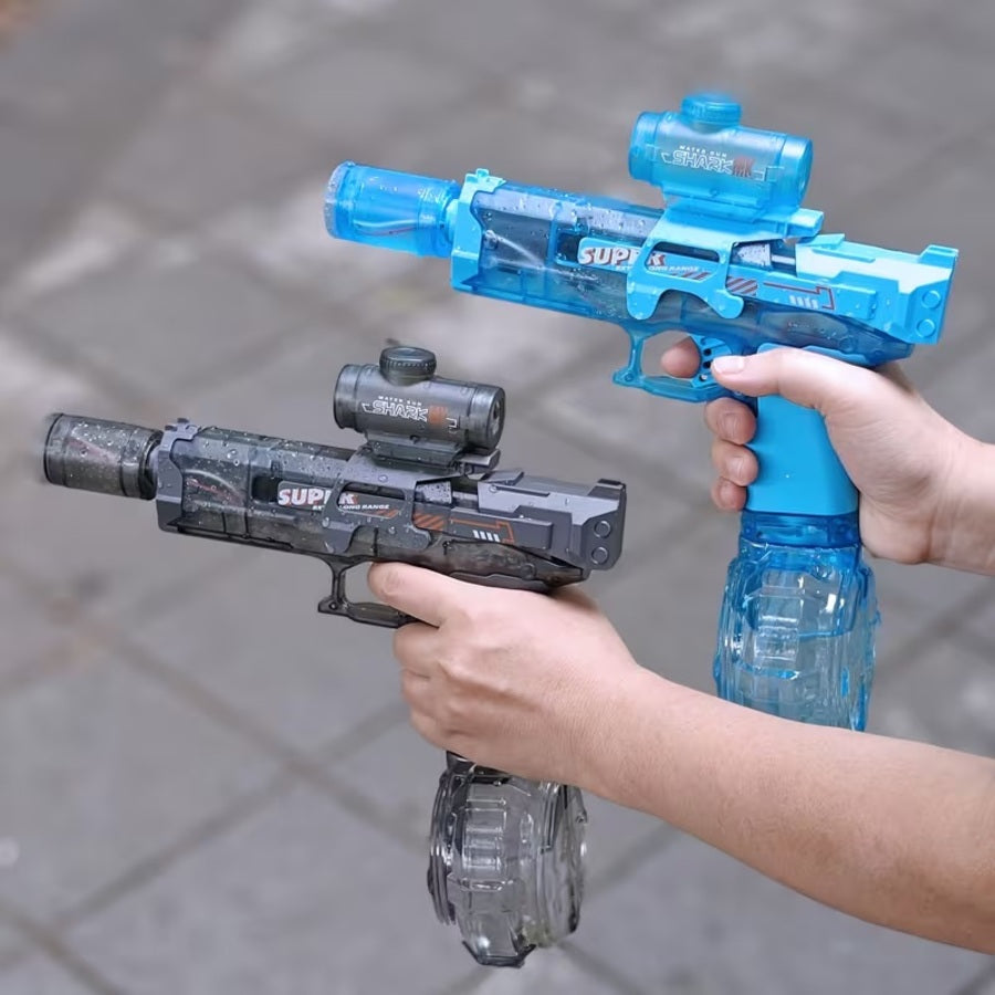 Pistola Lanza Agua Con Luz LED