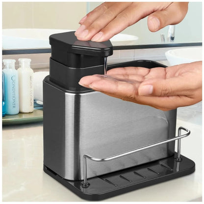 Dispensador de Ayudin Líquido & Escurridor Metálico