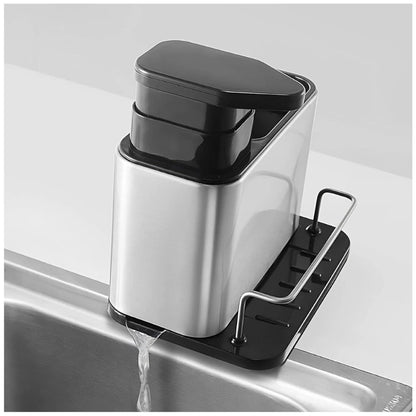 Dispensador de Ayudin Líquido & Escurridor Metálico