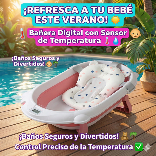 Bañera Digital con Sensor de Temperatura